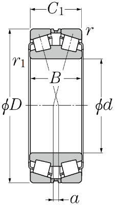 NTN T-HM262749D/HM262710G2+A ISO