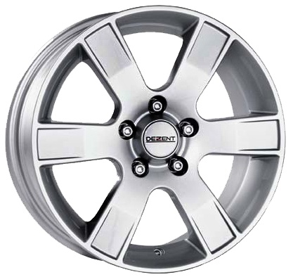 DEZENT G 6.5x16 5x112.0 ET49 DIA66.6 Silver
