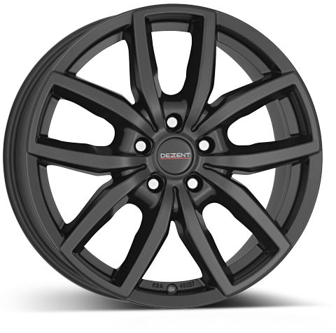 DEZENT TE 7.5x17 5x108.0 ET52 DIA63.4 Graphite