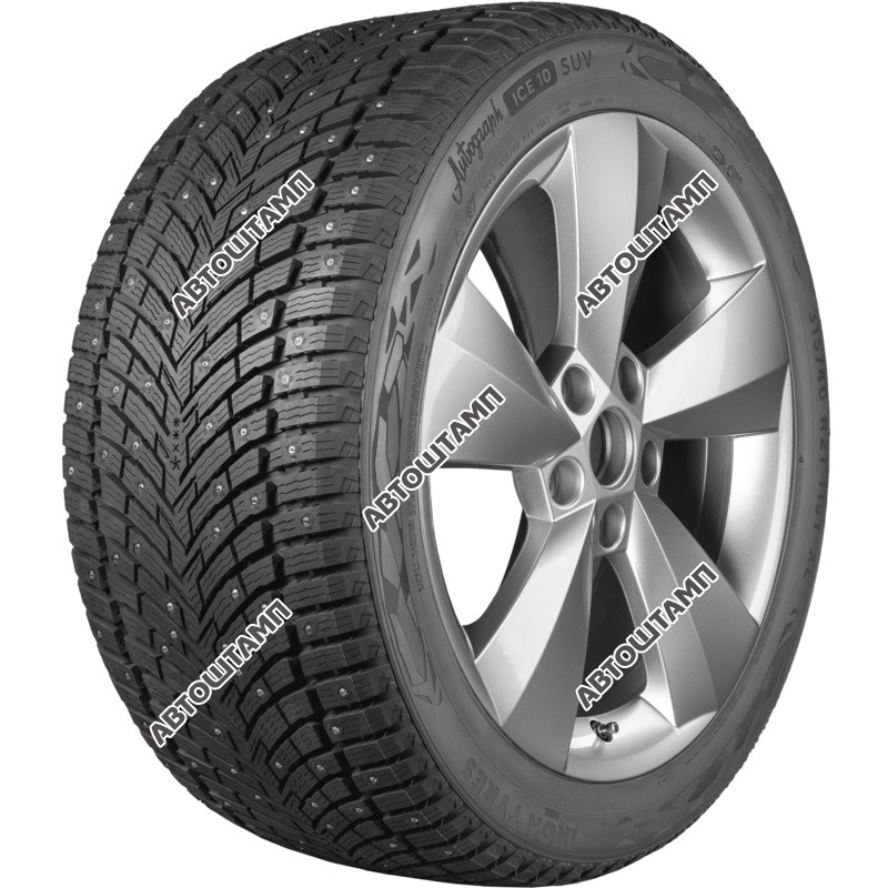 265/55R19 Autograph Ice 10 SUV 113T XL зимняя шипованная TBL