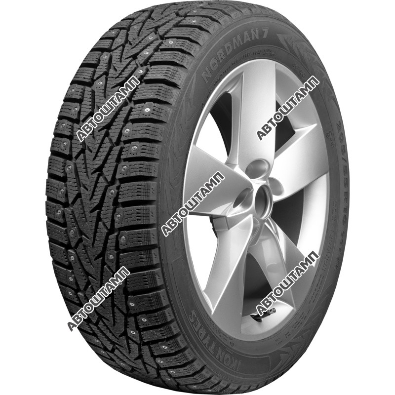 195/60R16 Nordman 7 93T XL зимняя шипованная TBL